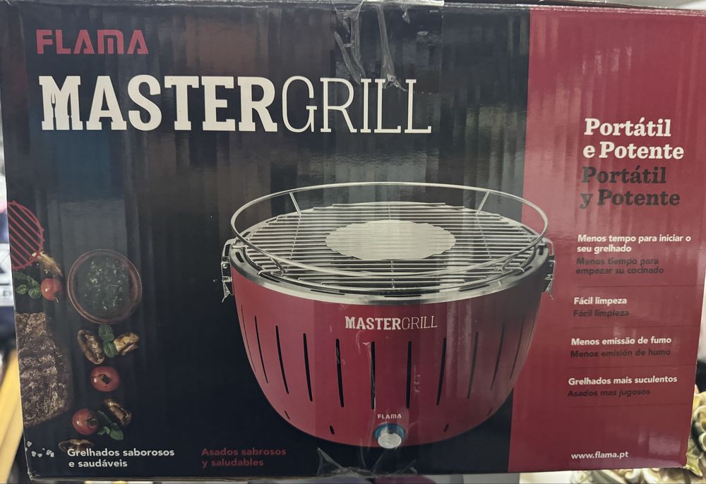 Grelhador barbecue Mastergrill Desmontável