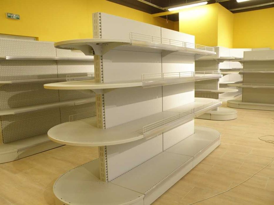 Торгове обладнання, безкоштовна доставка - полиці в наявності.