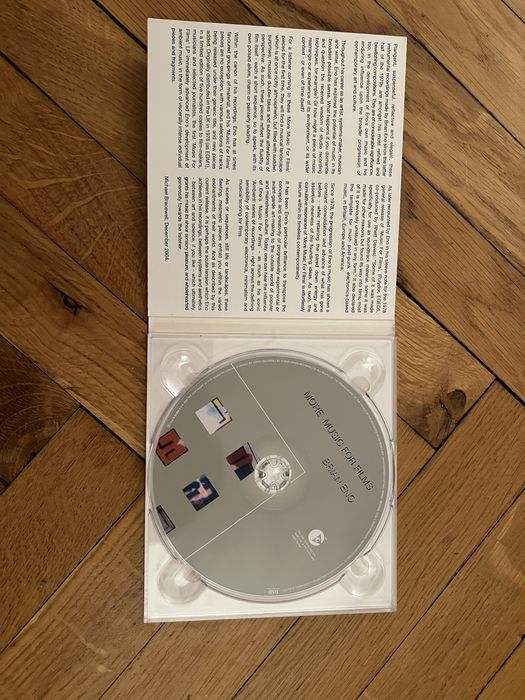 Brian eno. More music for films cd