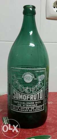SUMOFRUTO - Garrafa de litro pirogravada