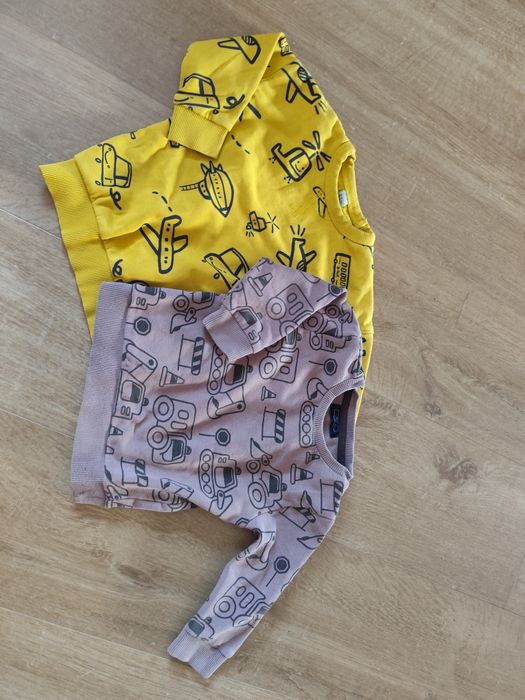 Bluza plac budowy i samoloty