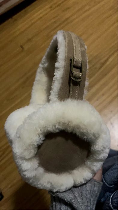 Теплі навушники Ugg хутряні зимові