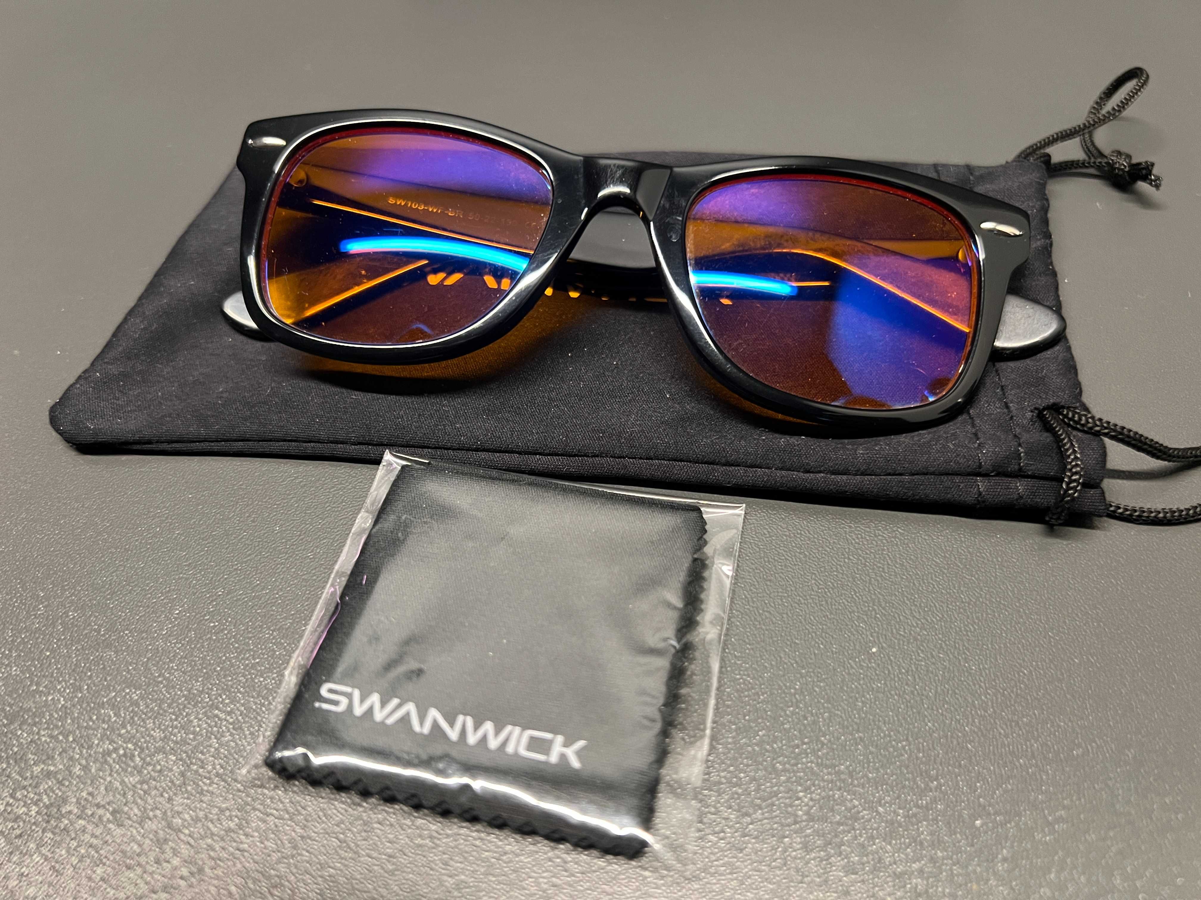 Okulary blokujące światło niebieskie – Swanwick Sleep Blocking Glasses