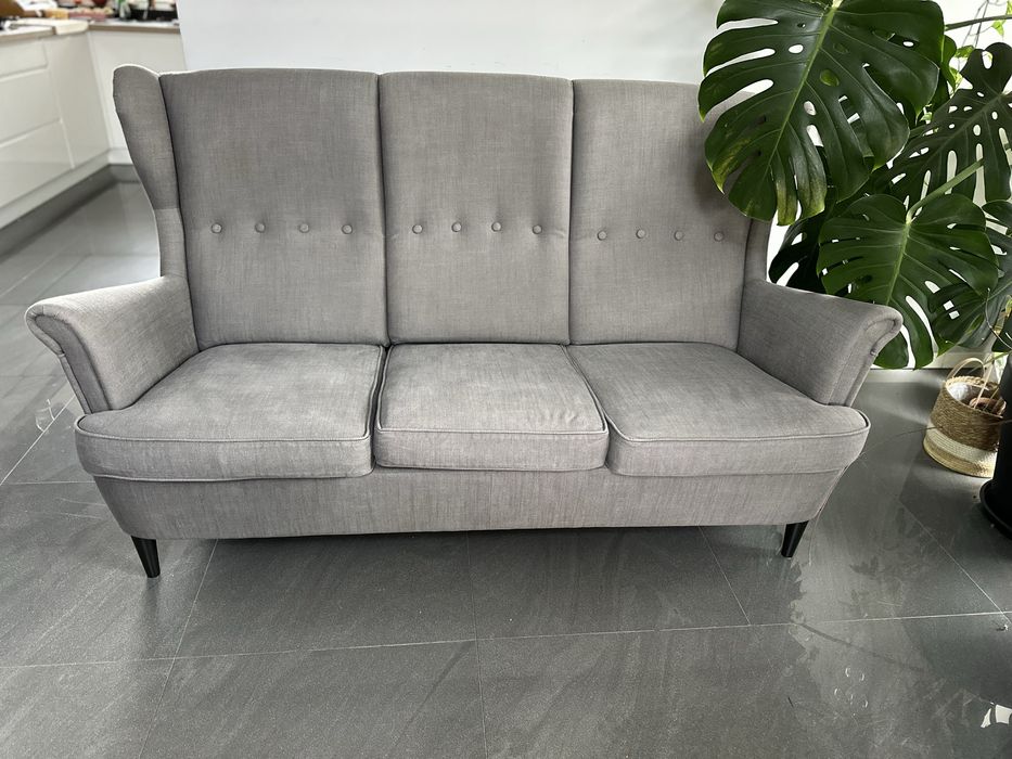 Sofa IKEA 3-osobowa – ciemnoszara