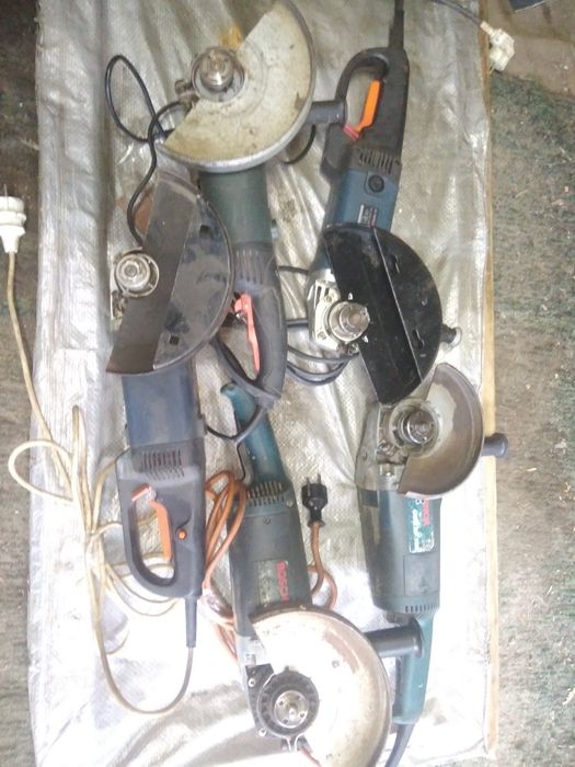 Перфораторы в рабочем состоянии.