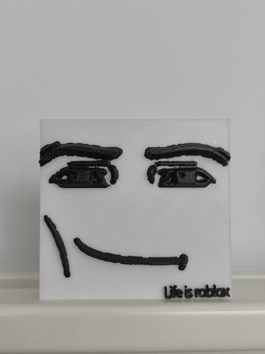 Табличка Life is roblox