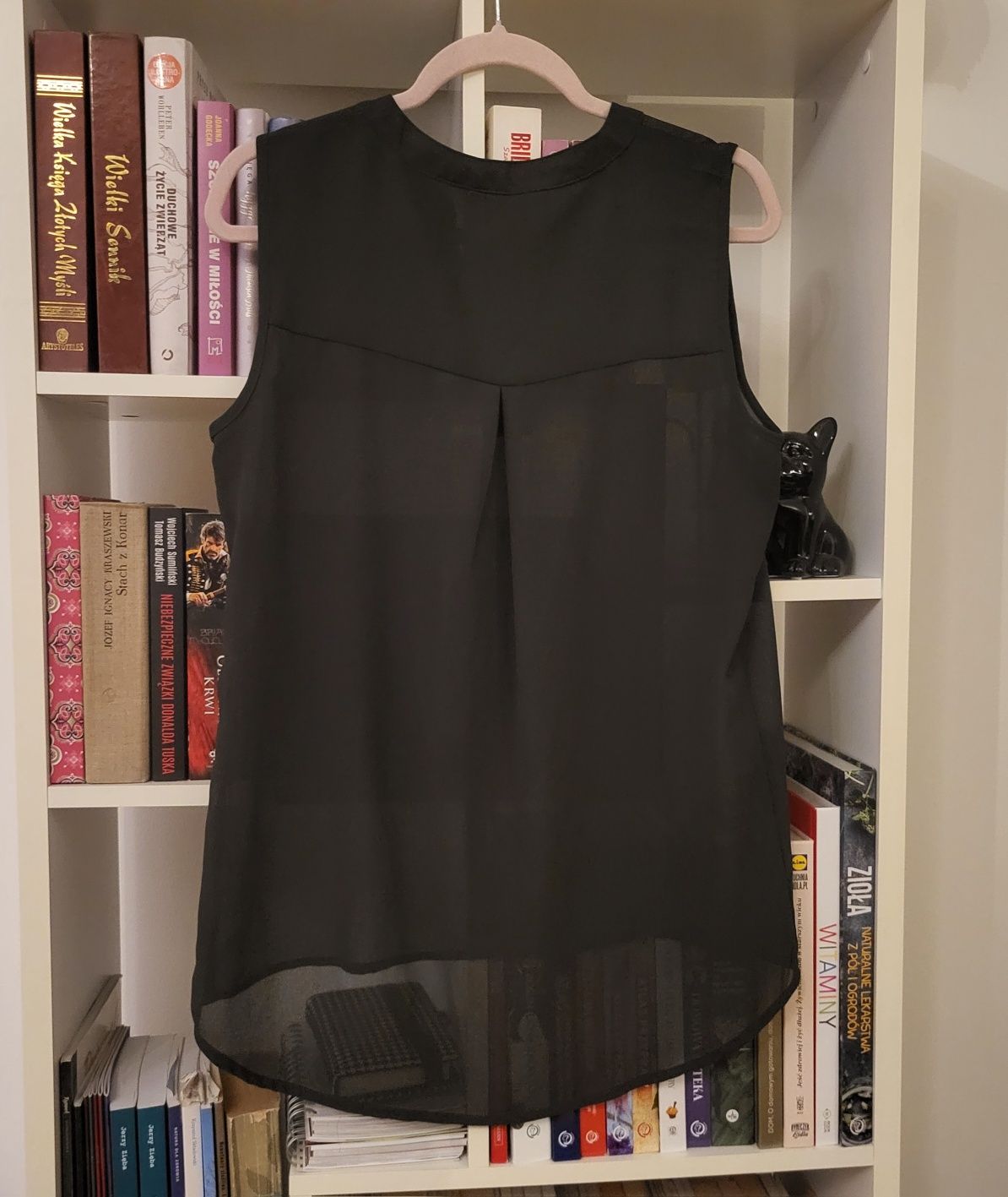 Szara Bluzka bez rękawów r M/L C&A