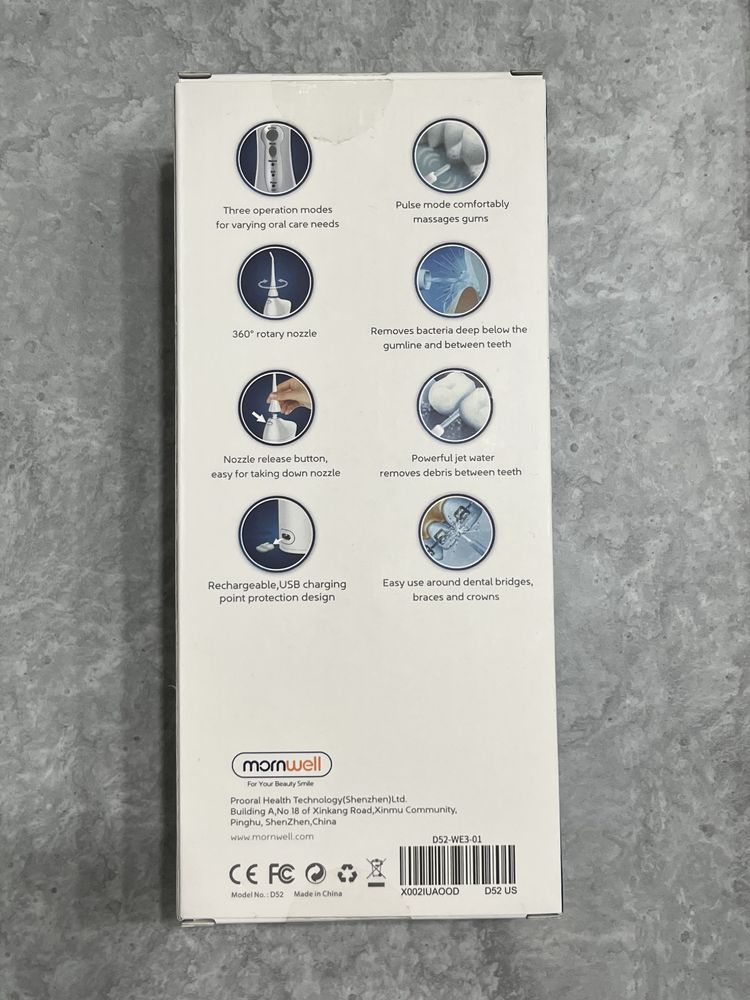 Irygator Mornwell Rechargeable Oral Irrigator