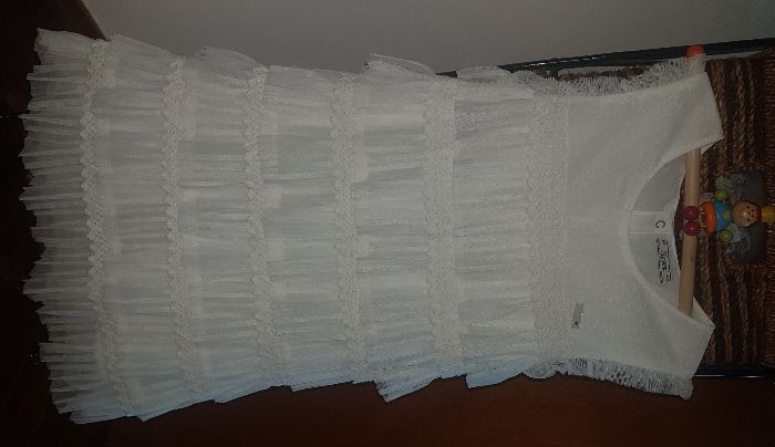 Vestido Cerimonia MAYORAL, Tamanho 9, como NOVO - Portes incluido