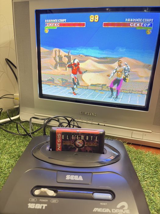 Оригінальна консоль SEGA MD2 asia +Ultimate