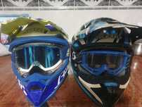 Capacetes de cross