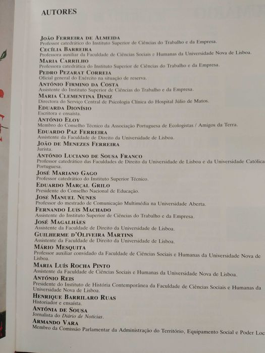António Reis (coord.) - Portugal, 20 anos de democracia