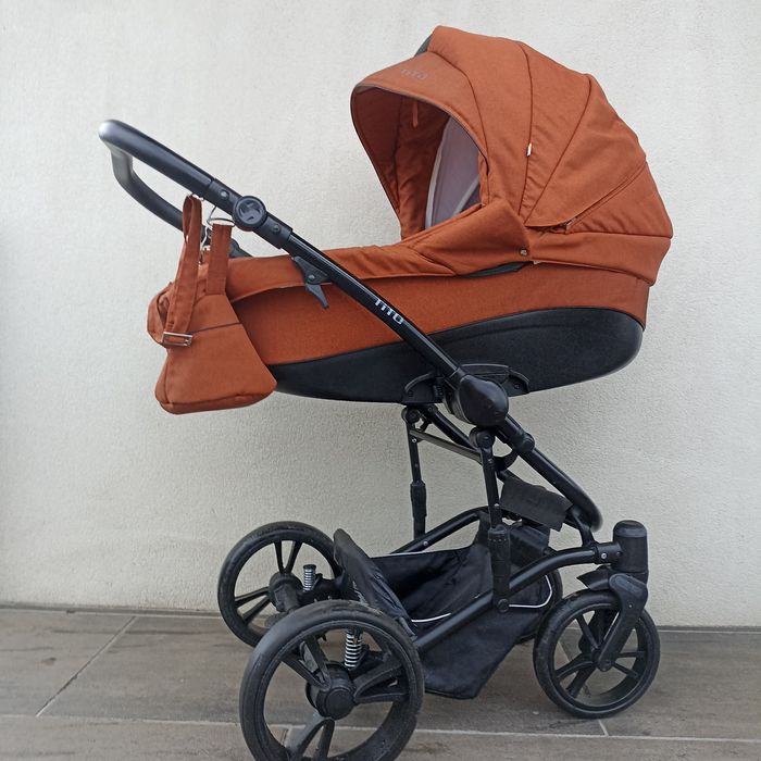 Wózek 3/1 Bebetto tito fotelik cybex cloud i size rozkladany