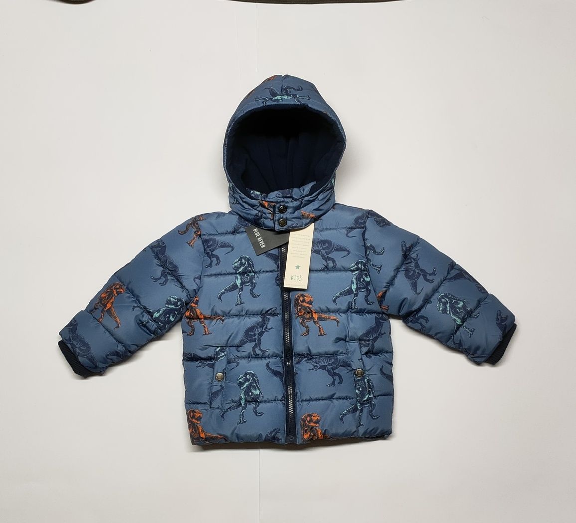 Kurtka Blue Seven Kids Dinosaurs dziecięca ocieplana r. 98 / 3