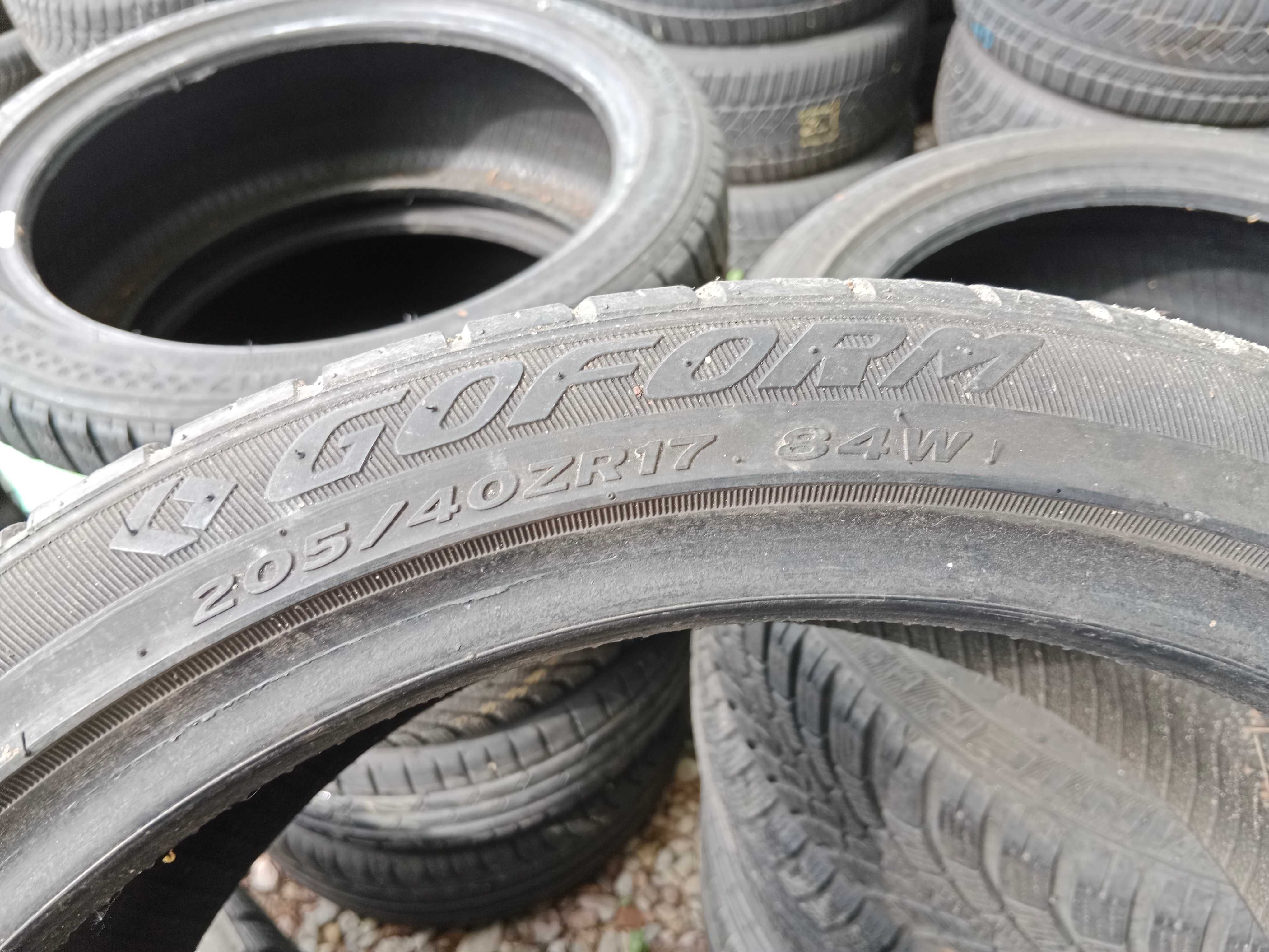 Opona używana 205/40R17 Goform Zonda GH18 1szt.