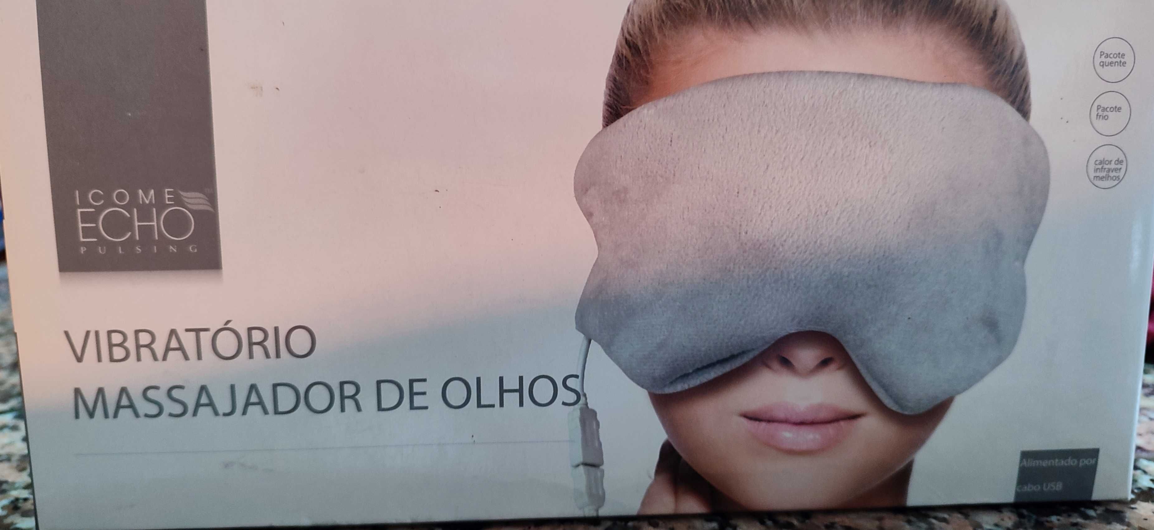 Vibratório massajador de olhos