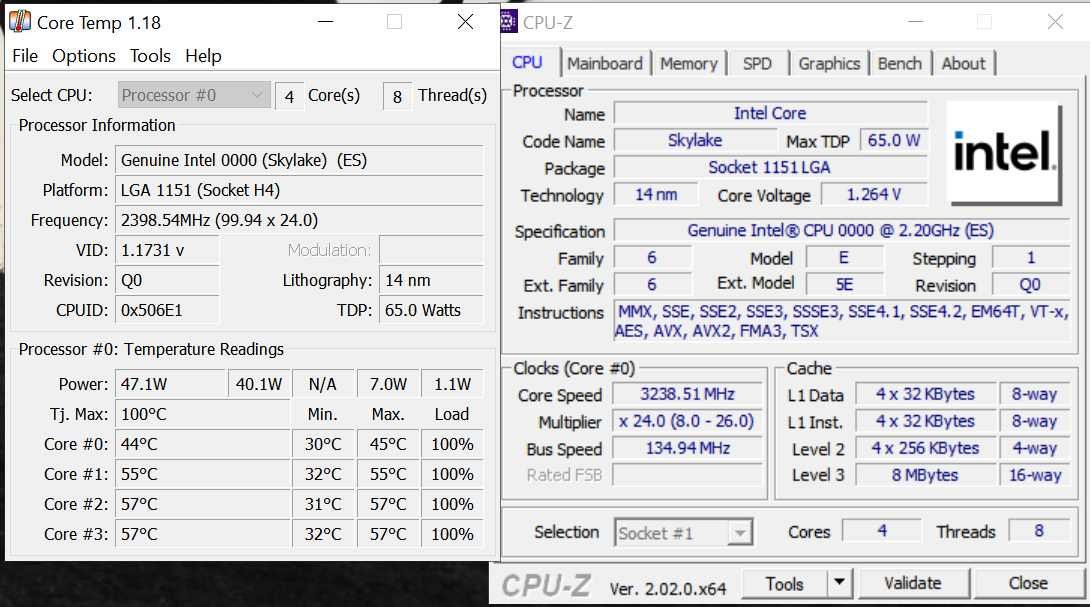 Komputer PC - i7 6700t, 16GB DDR4 3000, 250GB hdd