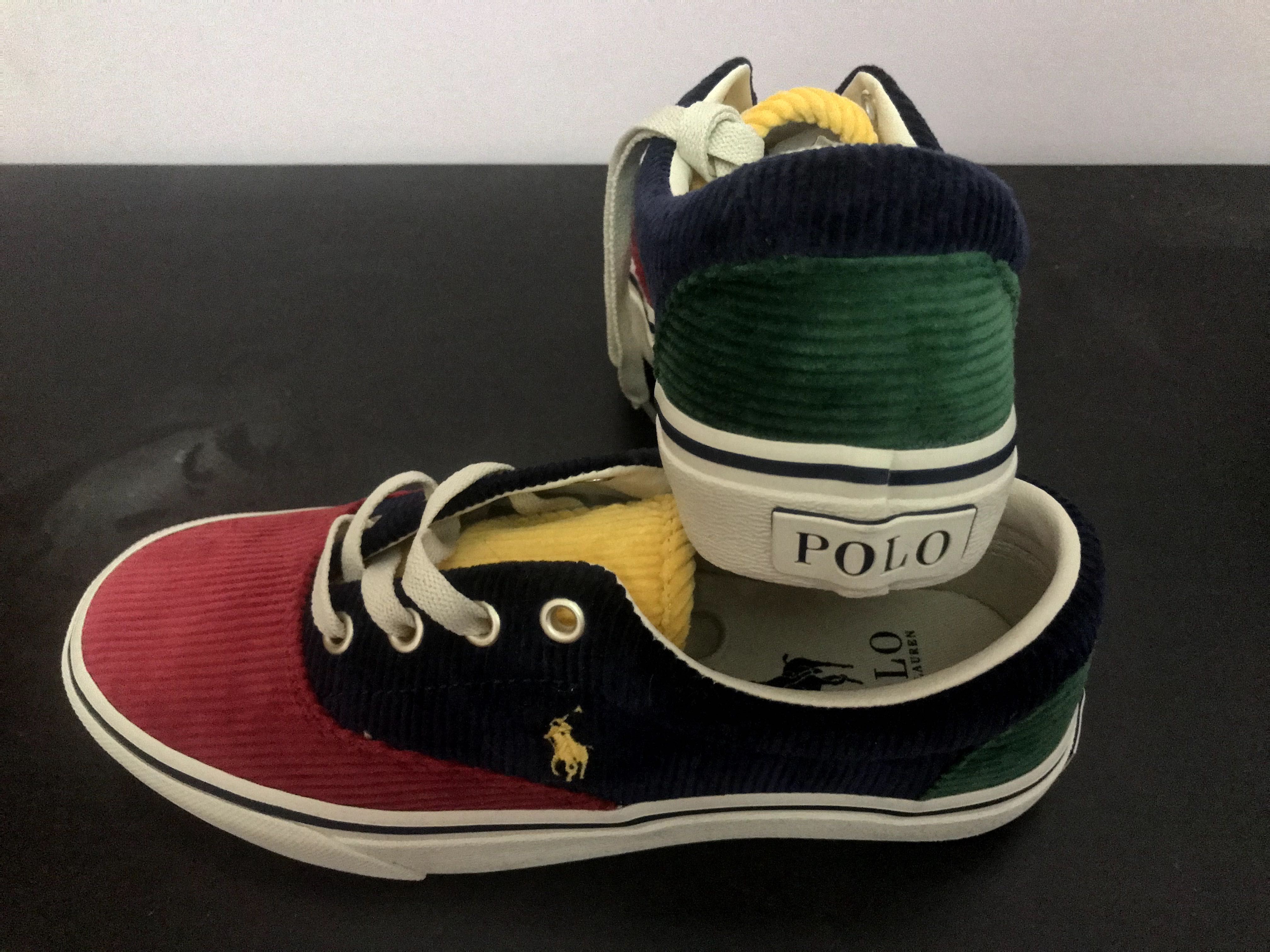 Sapatilha KEATON-PONY-SNEAKERS - Ralf Lauren - Multicolor - Como Novas