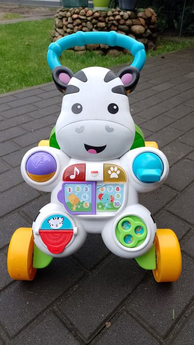 Pchacz chodzik jeździk Fischer Price