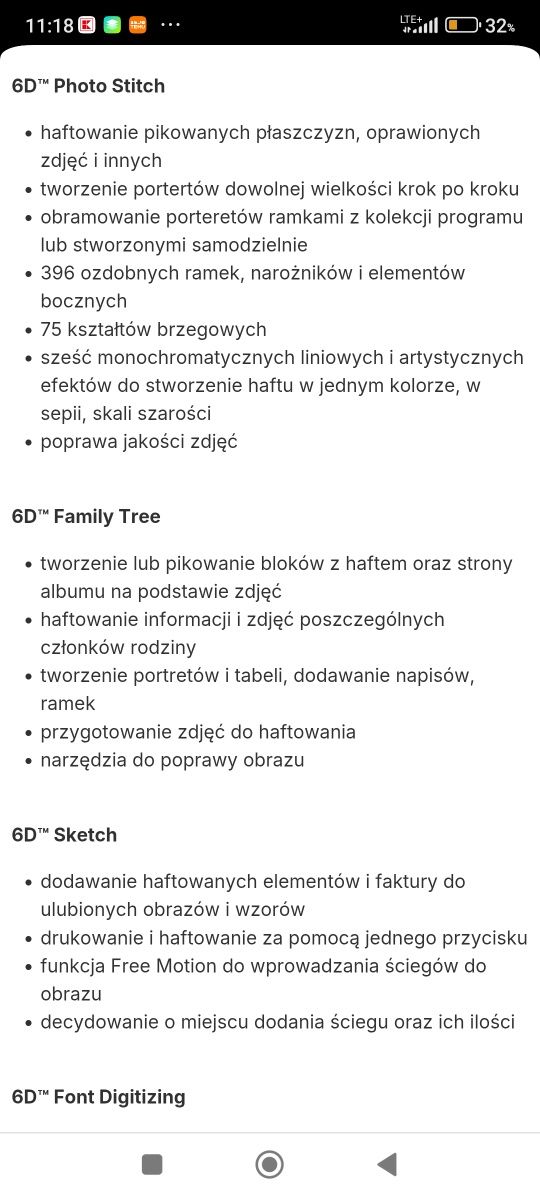 6D Premier  program hafciarski do tworzenia haftów
