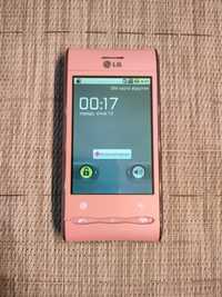 Мобільний телефон LG GT540 Pink вінтажний смарт