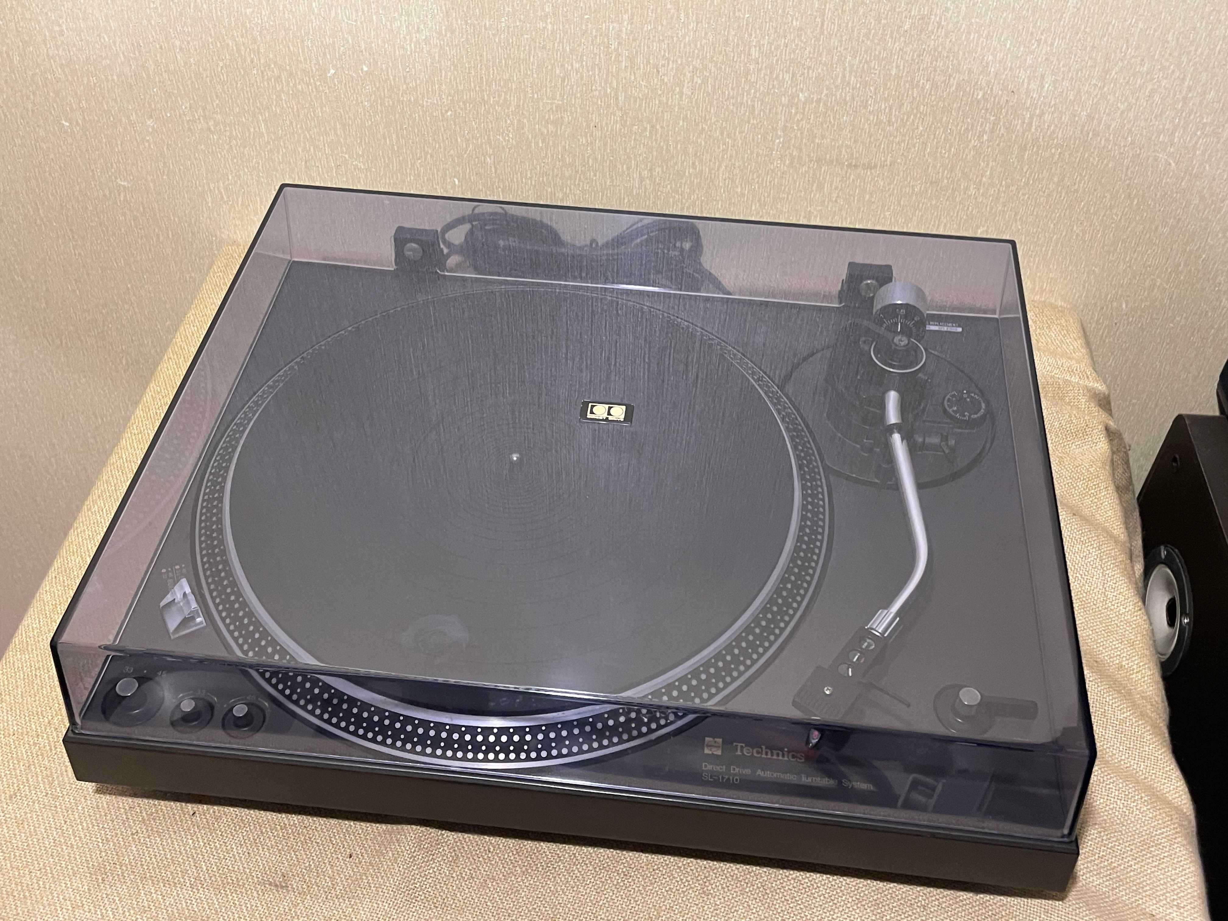 Проигрыватель винила топ класса TECHNICS SL-1710 (корпус-МЕТАЛЛ/9кг)