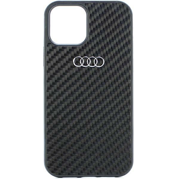 Etui Audi Carbon Fiber na iPhone 11 / Xr 6.1" - Czarny Hardcase