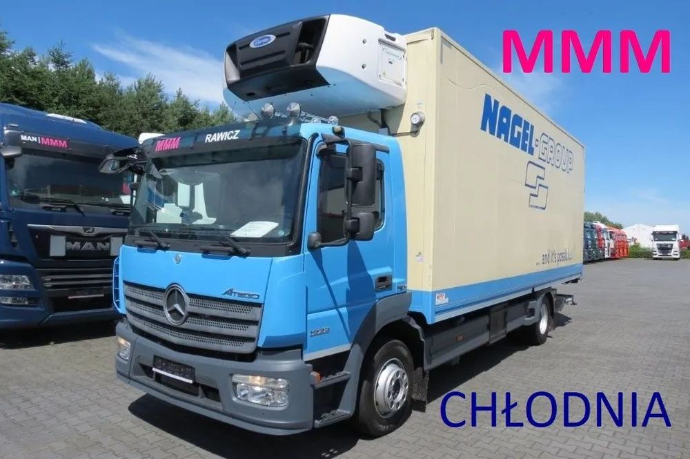 Mercedes-Benz ATEGO 1223 CHŁODNIA CARRIER NOWY AGREGAT!!! WINDA 190 TYS. KM!!!! SPROWADZONY z Niemiec  Agregat CARRIER SUPRA 1250, 2023 rok, przepracowane 625 godzin