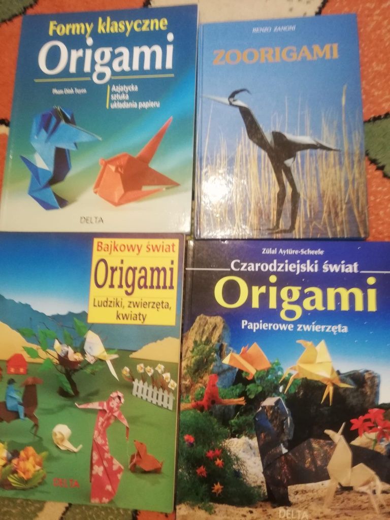 Zestaw książek do origami