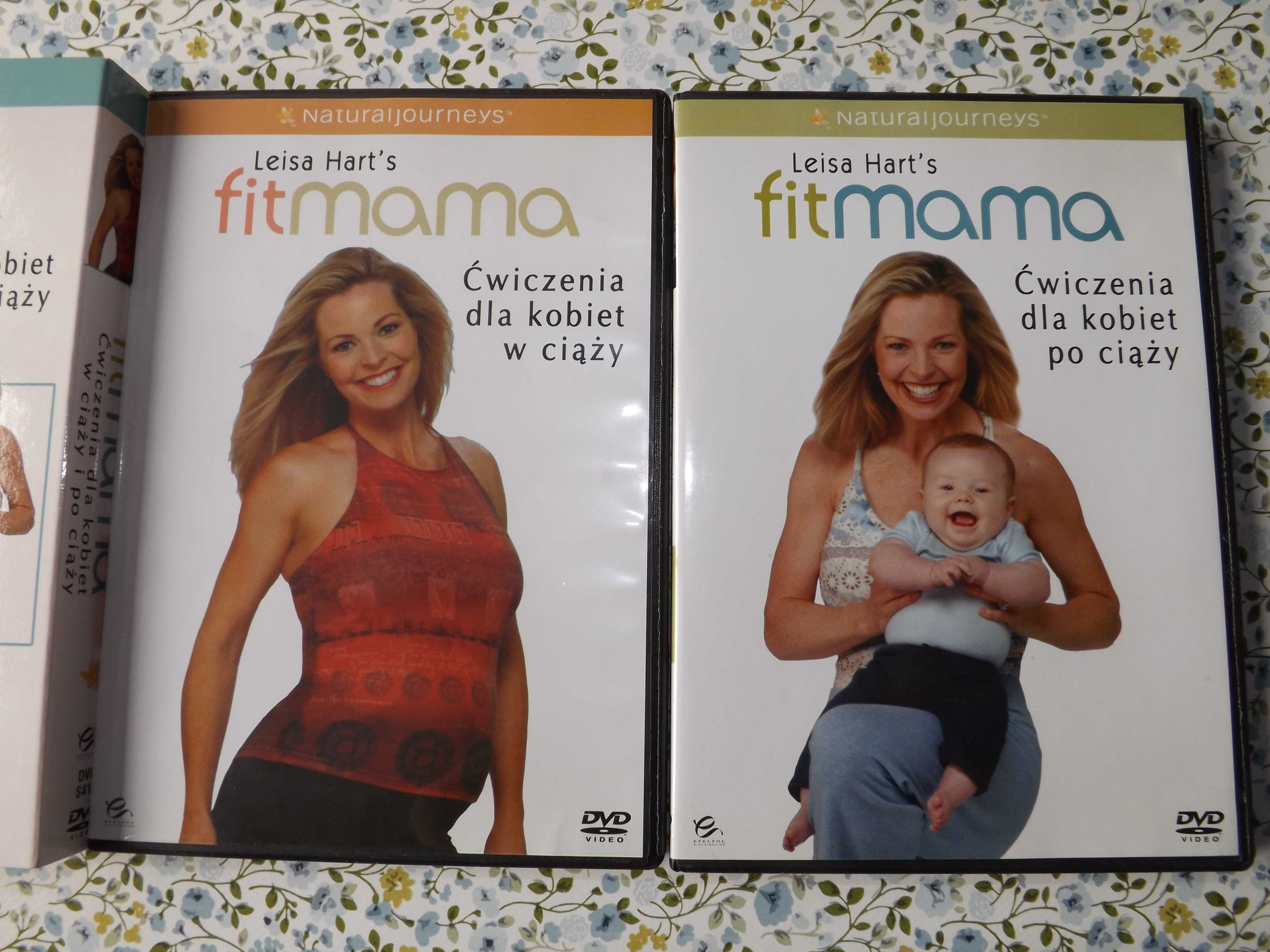 Fit mama ćwiczenia dla kobiet w ciąży i po ciąży, dvd, fitness