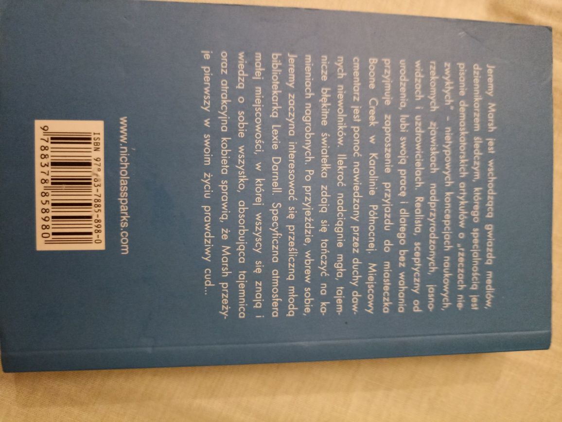 "Prawdziwy Cud" Nicholas Sparks