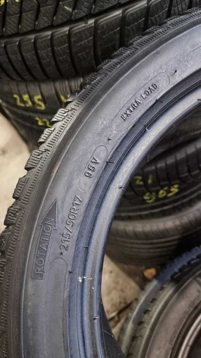 Шини Зимові 215х50хR17 Michelin Alpin5 2шт85%Протектор made in Germany