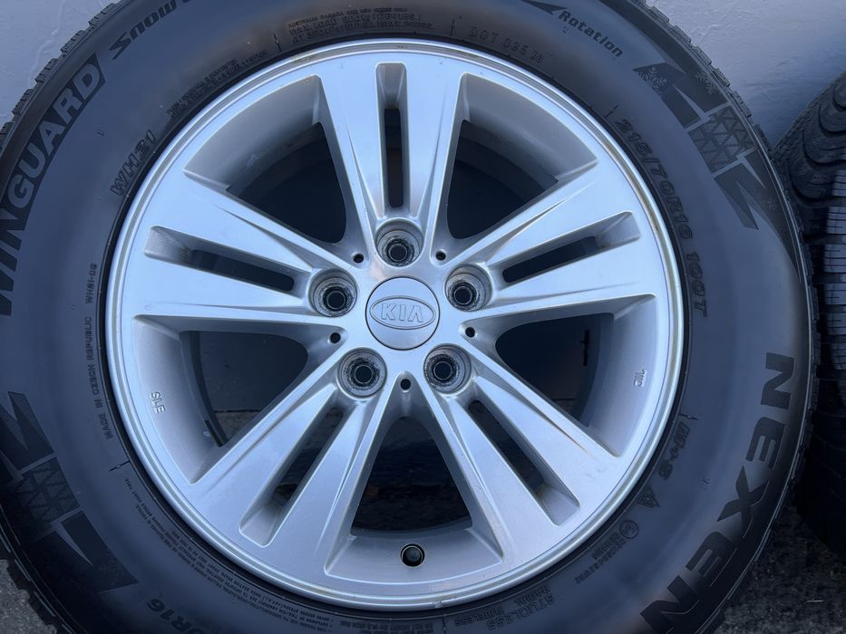 Оригінальні диски Kia r16 5*114,3 Sportage Sorento 215/70/r16 2024 рік