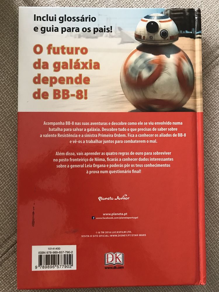 Livro Star Wars As aventuras de BB-8