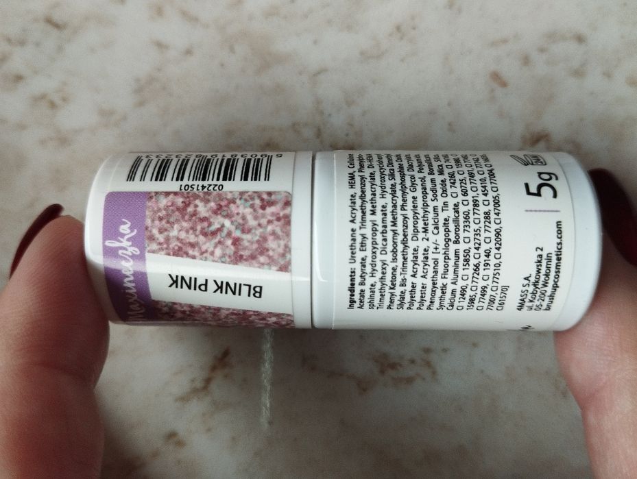 Lakier do paznokci hybrydowy brush up by maxineczka blink pink