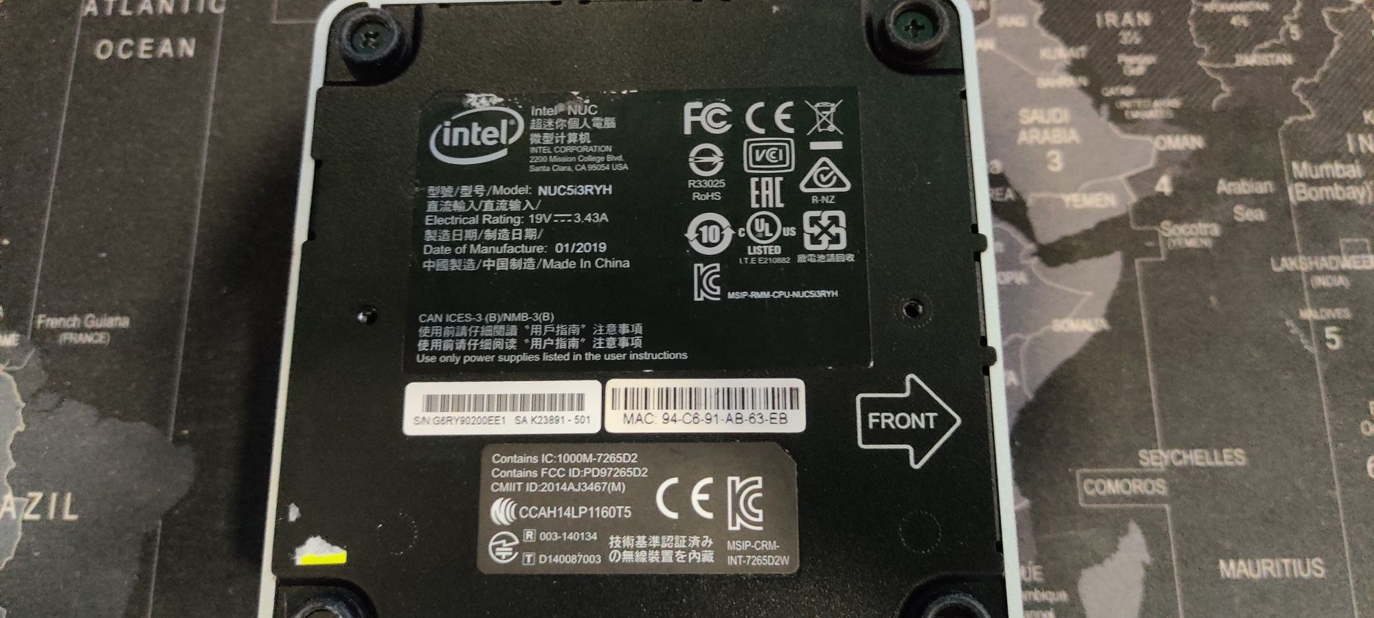 Intel NUC 5 16GB Intel® NUC Kit NUC5i3RYH