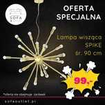 Lampa wisząca Spike – elegancja i blask w Twoim wnętrzu, NOWA