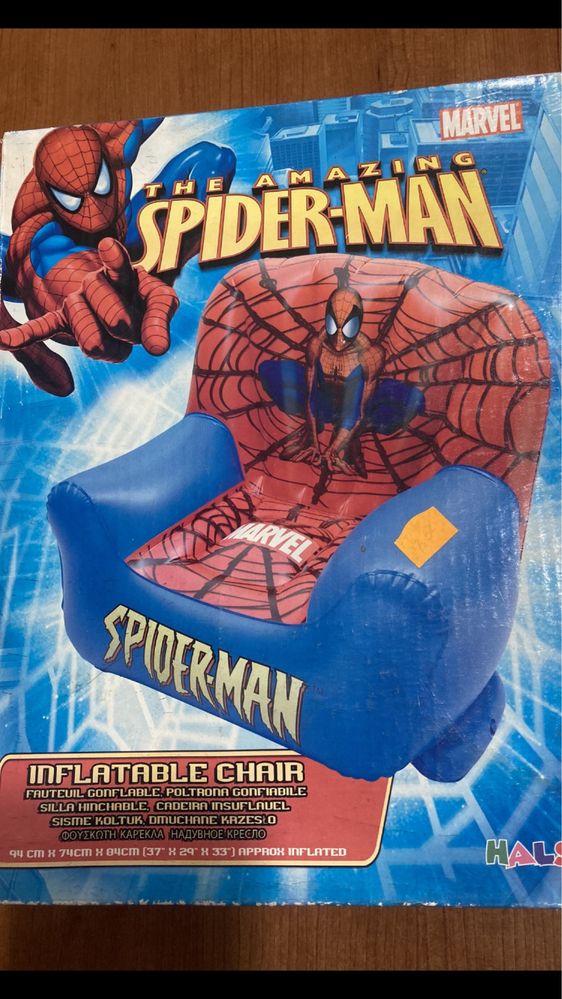 Spider Man Insuflaveis / Jet Ski e Cadeira
