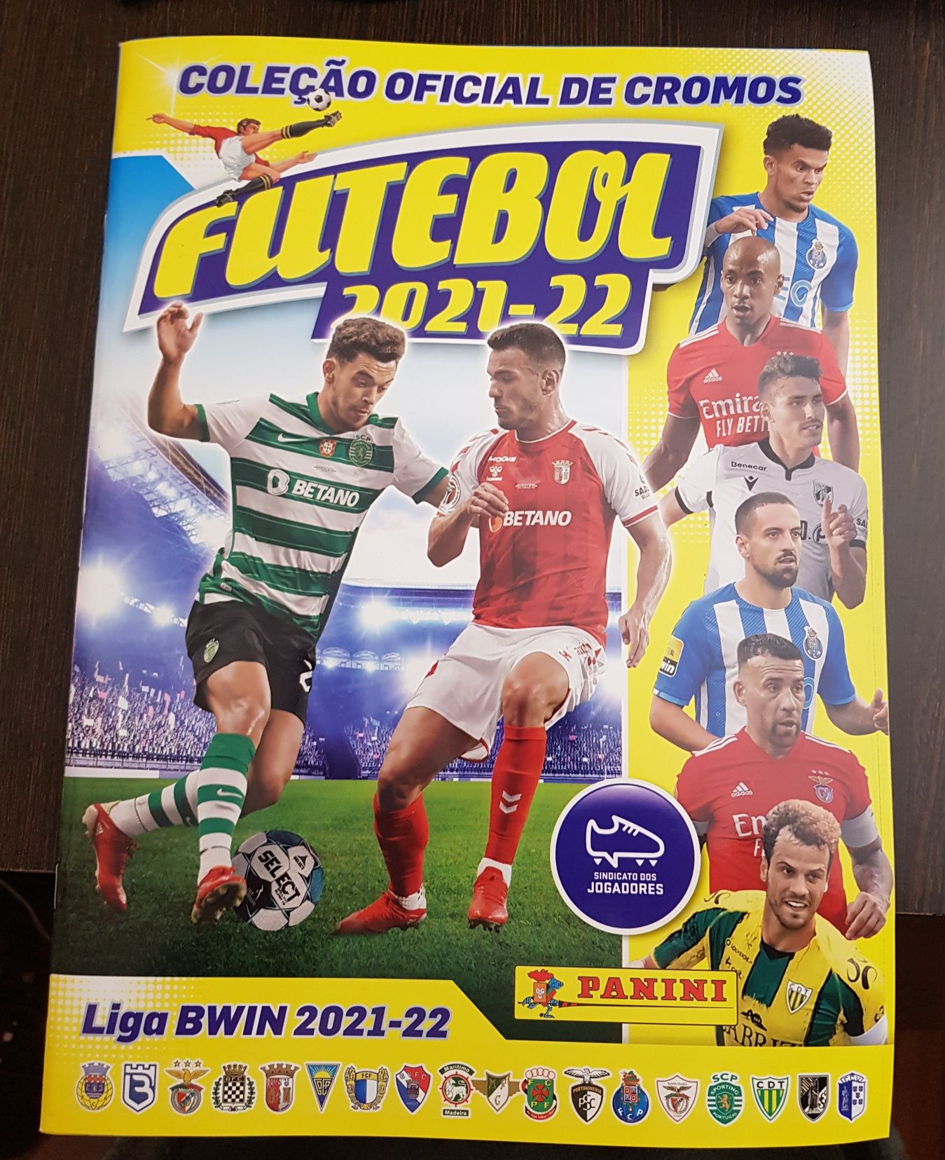Caderneta da Panini da Liga Bwin 2021-22 nova