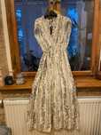 H&M sukienka maxi kwiaty floral hippie boho