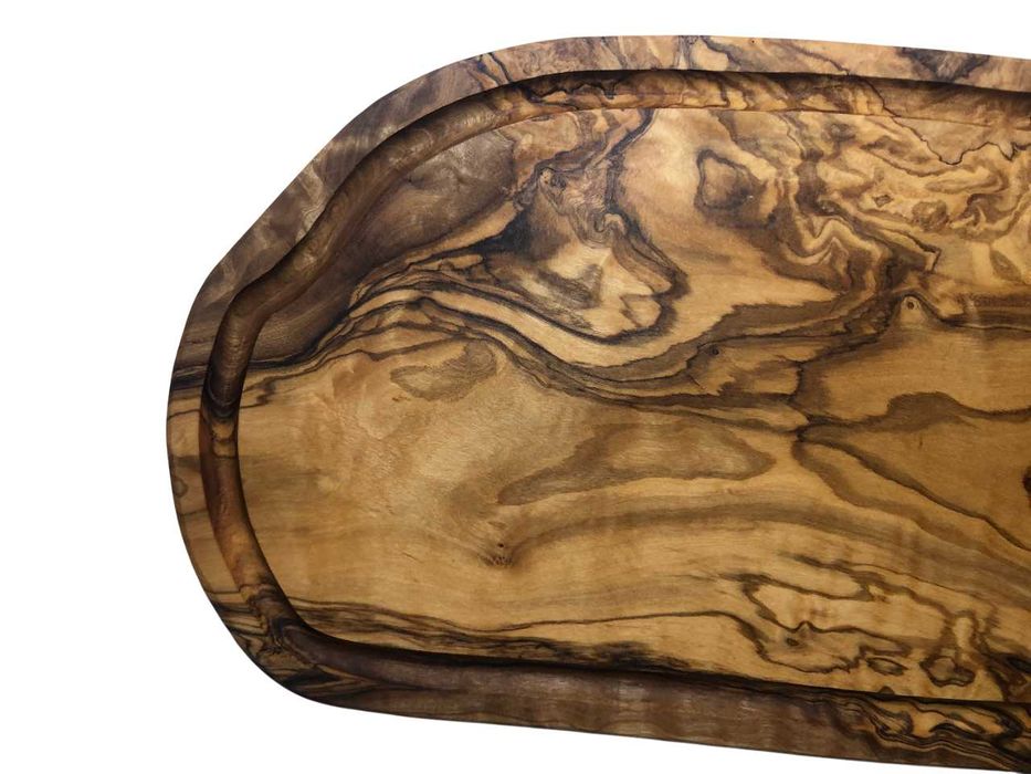 SOL59 Rustykalna Drewniana Deska Do Krojenia Z Drewna Oliwnego 35x18