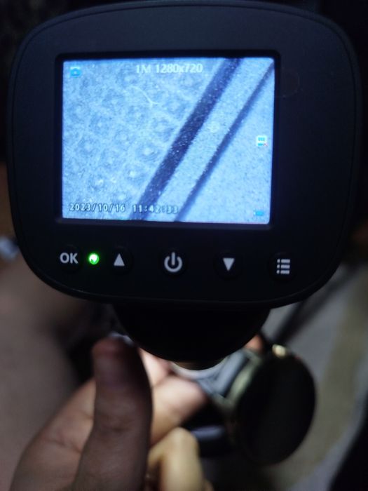 Цифровой микроскоп с экраном.×1600. FUL HD. Аккумулятор