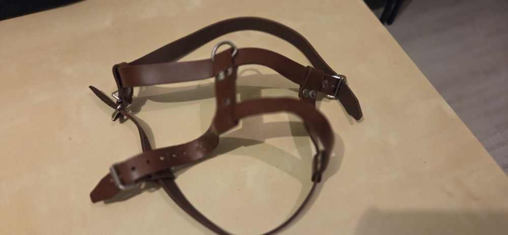 Szelki dla psa skórzane