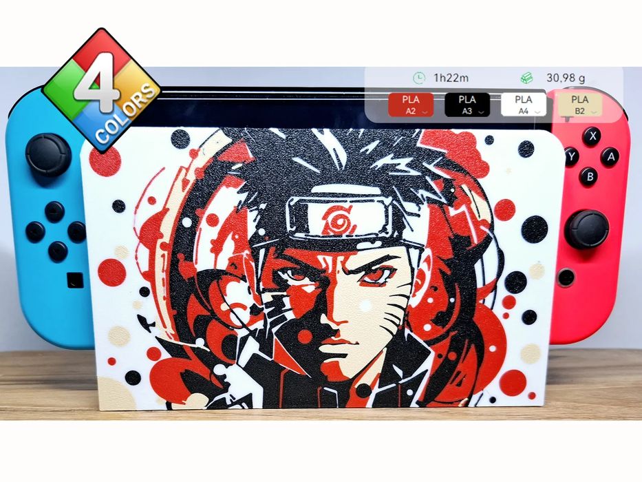 Capa Personalizada para Nintendo Switch OLED "Naruto"