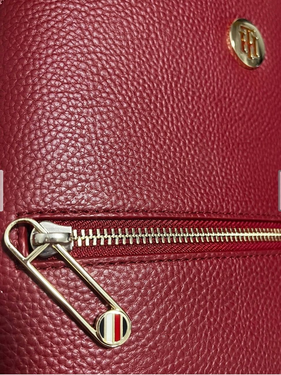 Plecak Tommy Hilfiger czerwony