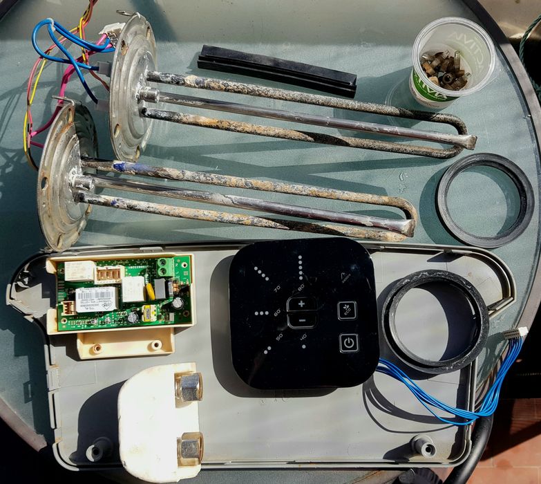 Peças termoacumulador