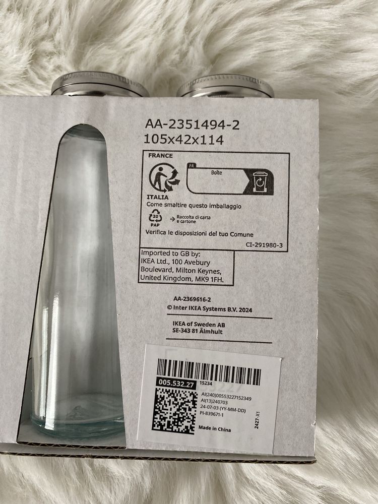 Ikea CITRONHAJ Solniczka/pieprzniczka 12 cm