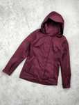 The North Face bordowa kurtka DryVent XS damska przeciwdeszczowa