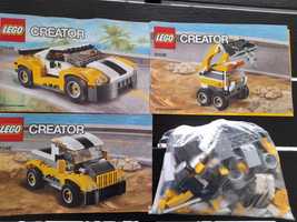 Klocki lego creator 3w1 31046 samochód , wyscigówka,pickup, ładowacz