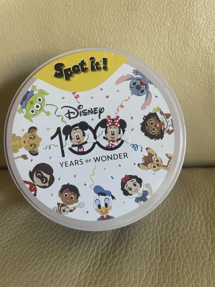 Gra dobble spot it Disney 100 years card game karty dla dzieci